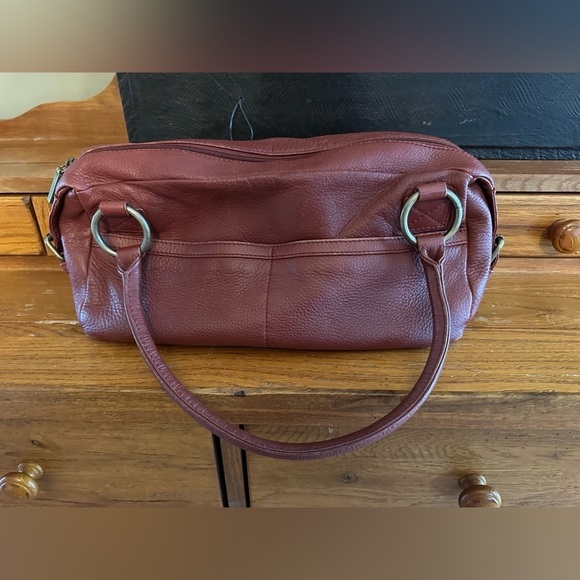 Hobo Leather Handbag Satchel‎ in Brown - Picture 1 of 16